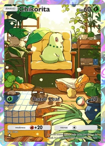 Chikorita #162 - Wisdom of Sky and Sea Set